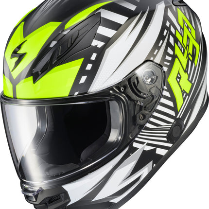 Scorpion EXO-R430 Helmet - Head Trip Hi-Vis