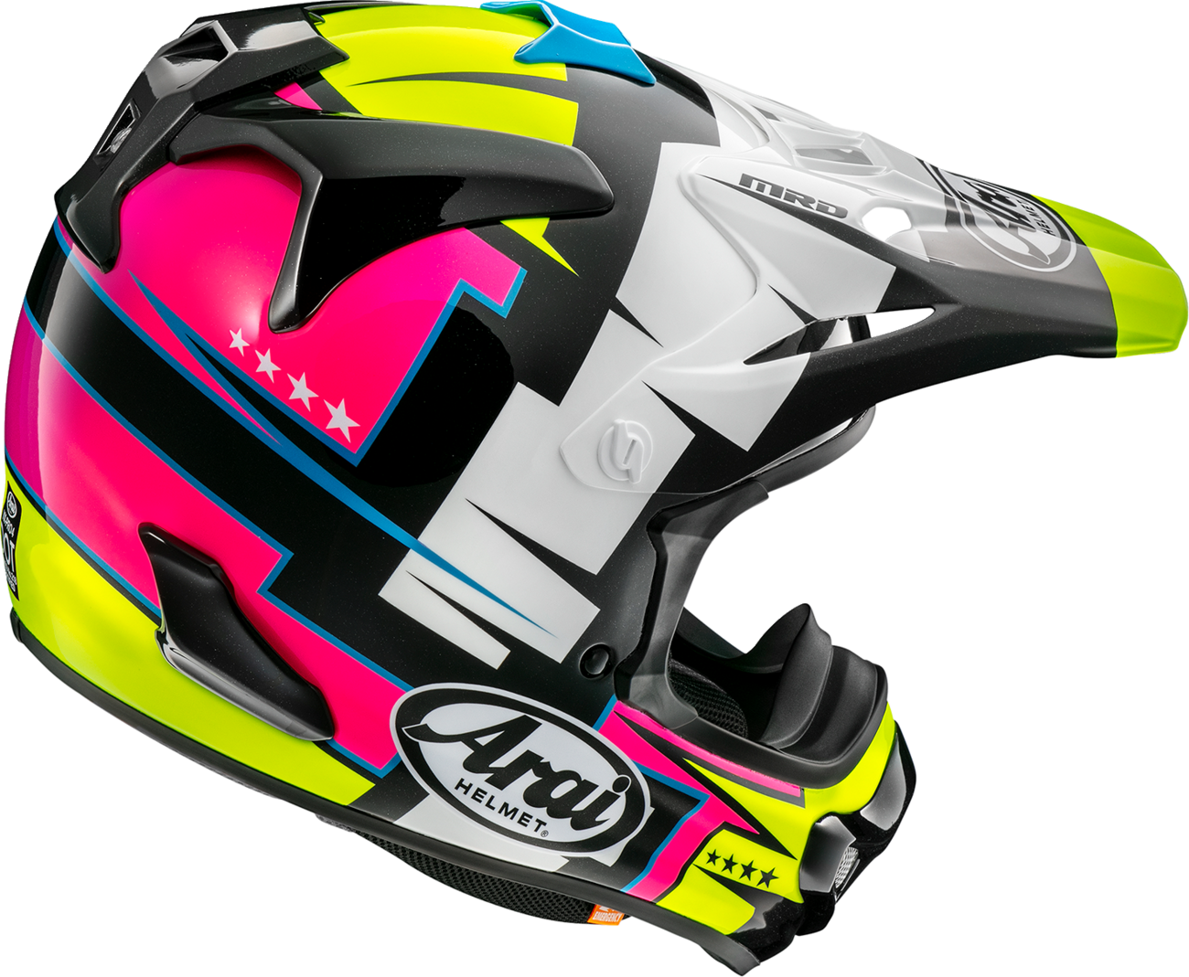 ARAI VX-Pro4 Helmet - Battle - Yellow image 1