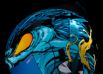 ICON Airform™ Manik'RR MIPS® Light Blue Helmet image 9