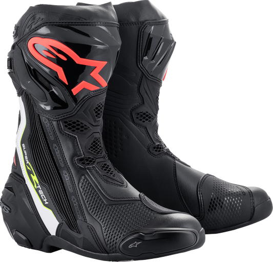Alpine Stars Supertech R Boots - Black/Red image 0