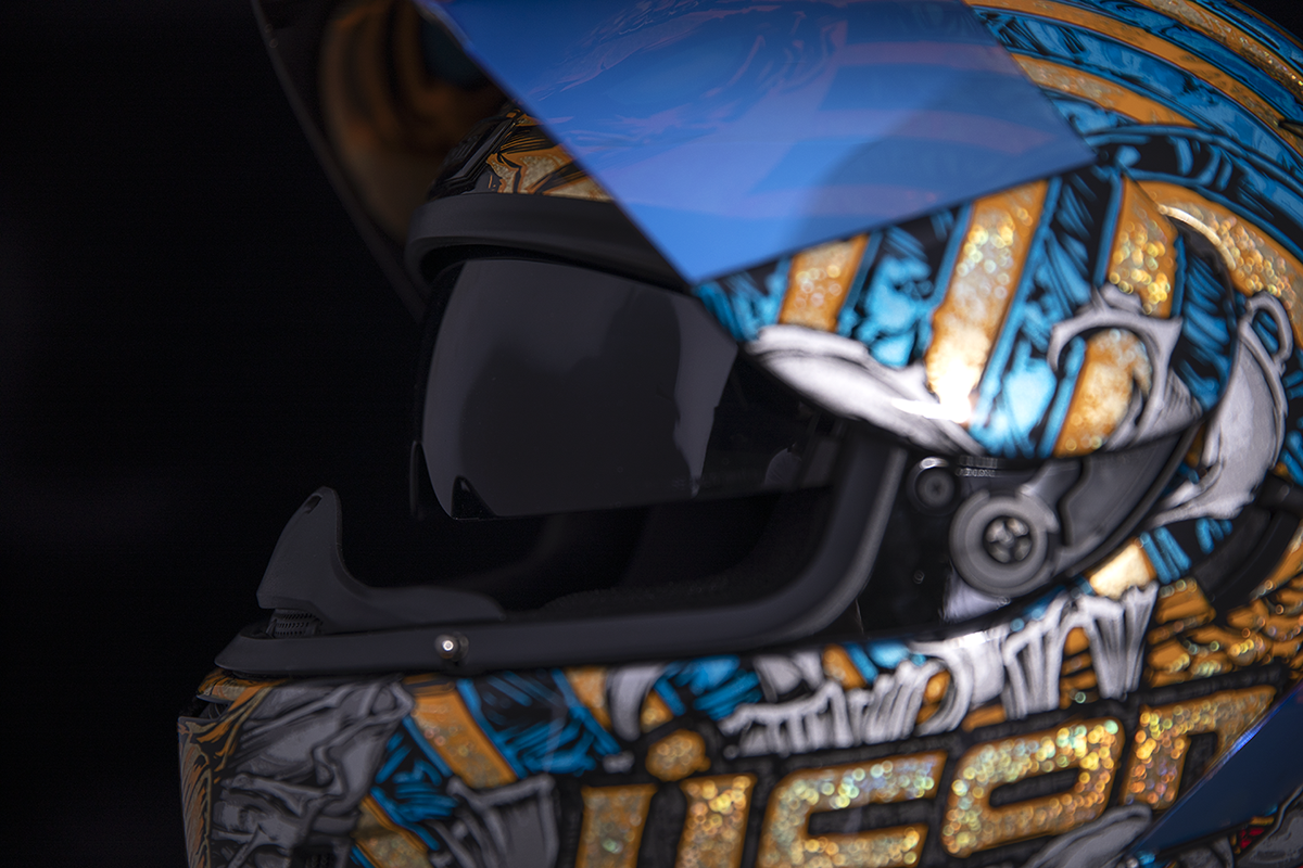 ICON Airform Helmet - Pharaoh - Gold image 4