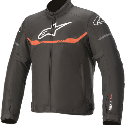 Alpinestars T-SPS Waterproof Jacket - Black/Red Fluo