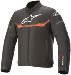 Alpinestars T-SPS Waterproof Jacket - Black/Red Fluo