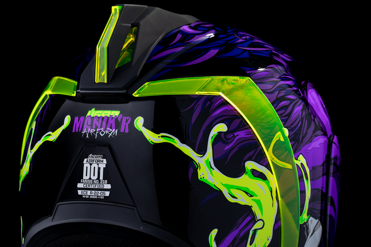 ICON Airform™ Manik'RR MIPS® Purple Helmet image 11