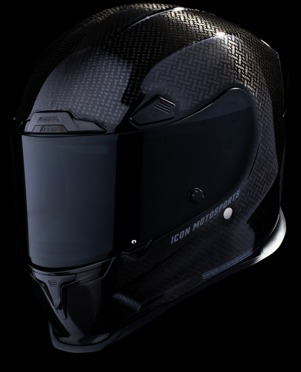 ICON  Airframe Pro Helmet - Carbon 4Tress - Black image 10