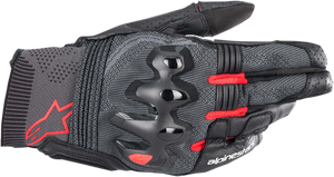 Black/Bright Red