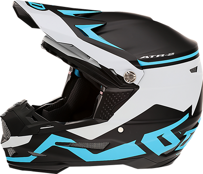 6D ATR-2 Helmet Drive Cyan image 2
