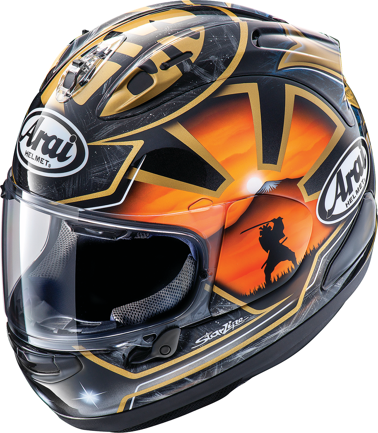 ARAI Corsair-X Helmet - Dani Samurai-2 - Black image 0
