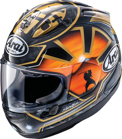 ARAI Corsair-X Helmet - Dani Samurai-2 - Black image 0