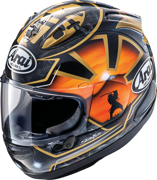 ARAI Corsair-X Helmet - Dani Samurai-2 - Black image 0