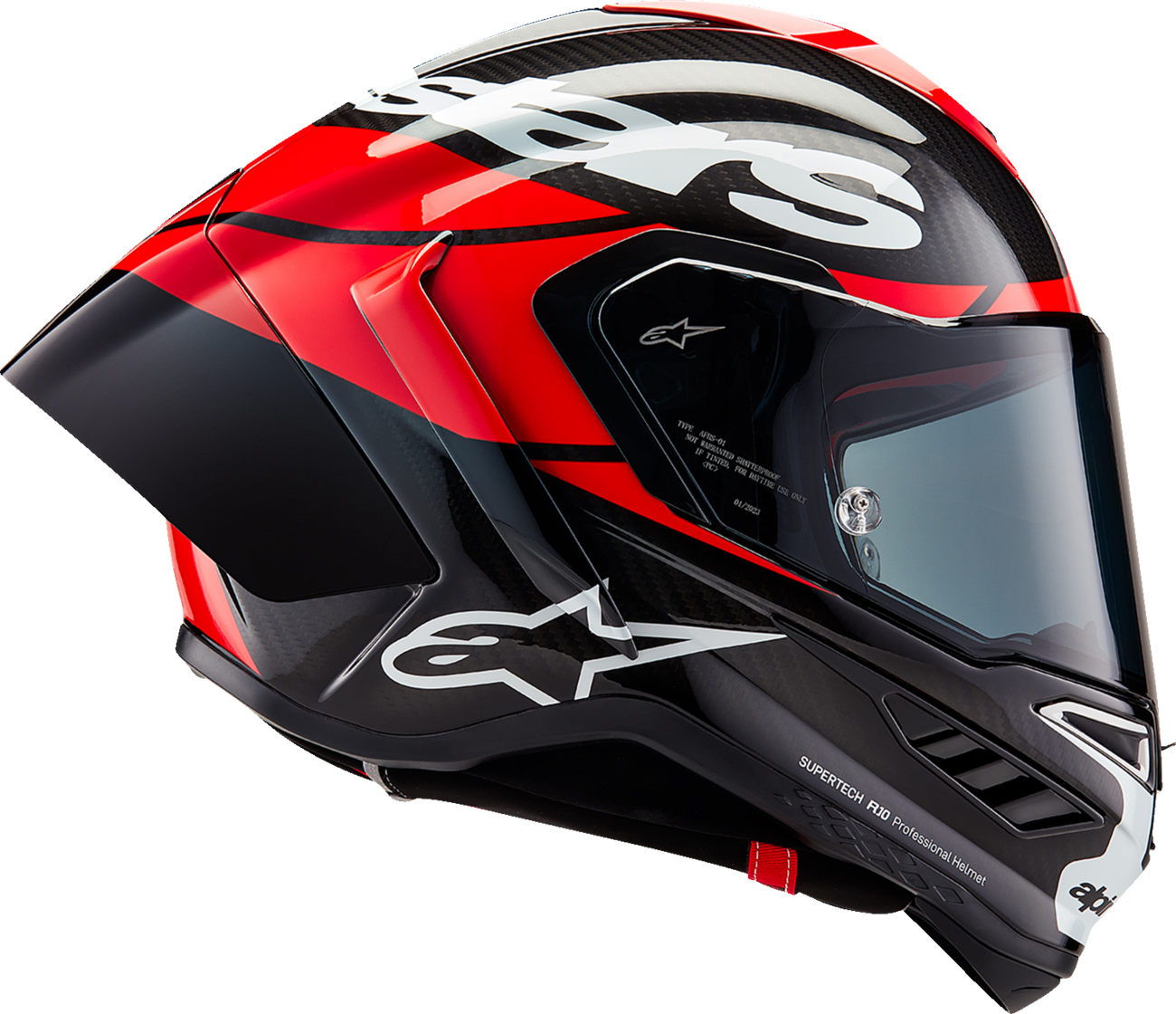 AlpineStars Red/Black Supertech R10 Helmet - Element image 6