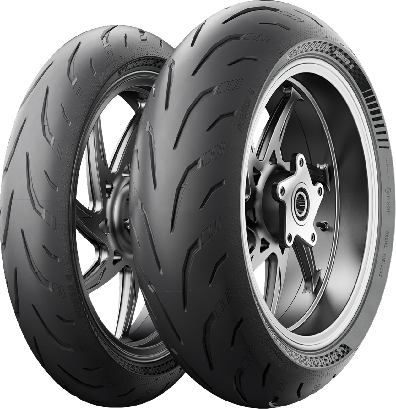 Michelin - Power 6 - Rear - 180/55/17 - 73W