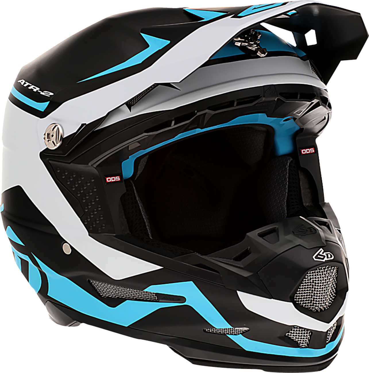 6D ATR-2 Helmet Drive Cyan image 0