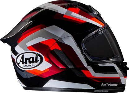 ARAI Contour-X Helmet - Snake - Red image 4