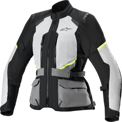 Alpinestars Stella Andes Air Drystar Jacket - Ice Gray/Dark Gray/Black