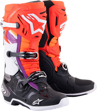 Black/Red/Orange/White