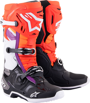 Black/Red/Orange/White