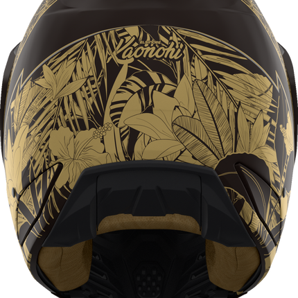 ICON Elsinore™ Kaonohi Black/Gold Helmet image 2