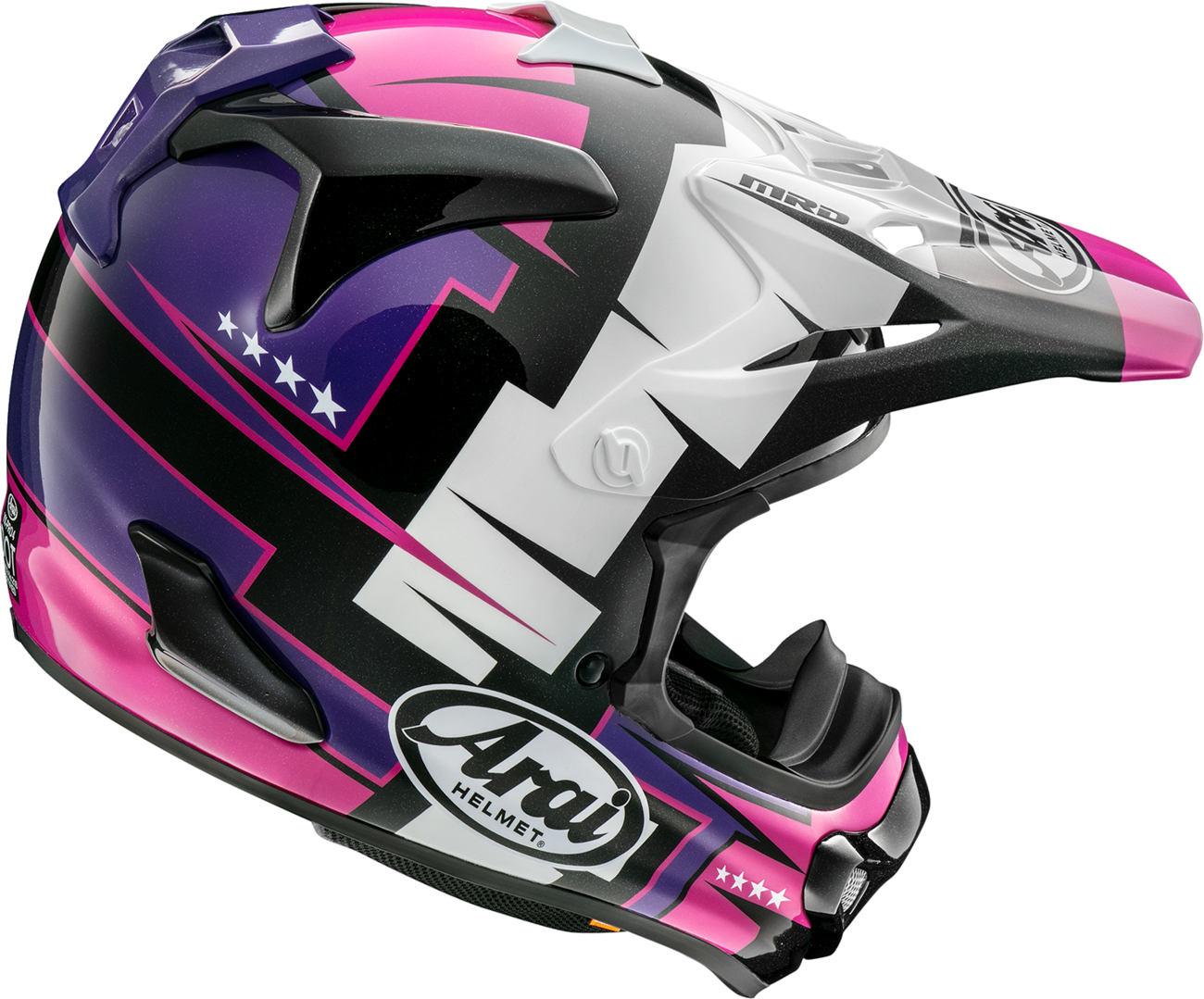 ARAI VX-Pro4 Helmet - Battle - Purple image 1