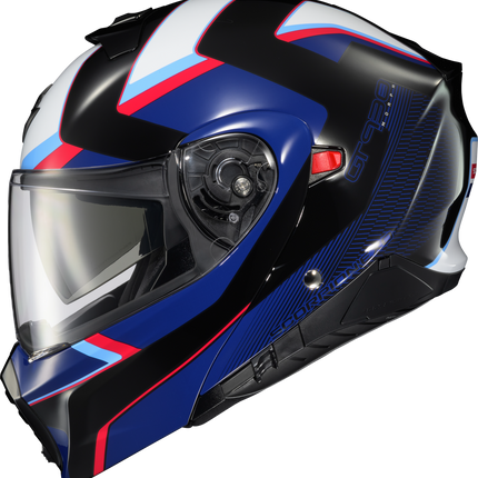 Scorpion EXO-GT930 Transformer Helmet - Morph Blue/Red