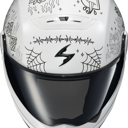 Scorpion EXO Covert FX Helmet - The Litas 2 White
