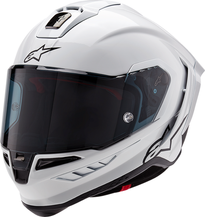 AlpineStars Supertech R10 Helmet - Solid - Gloss White image 0