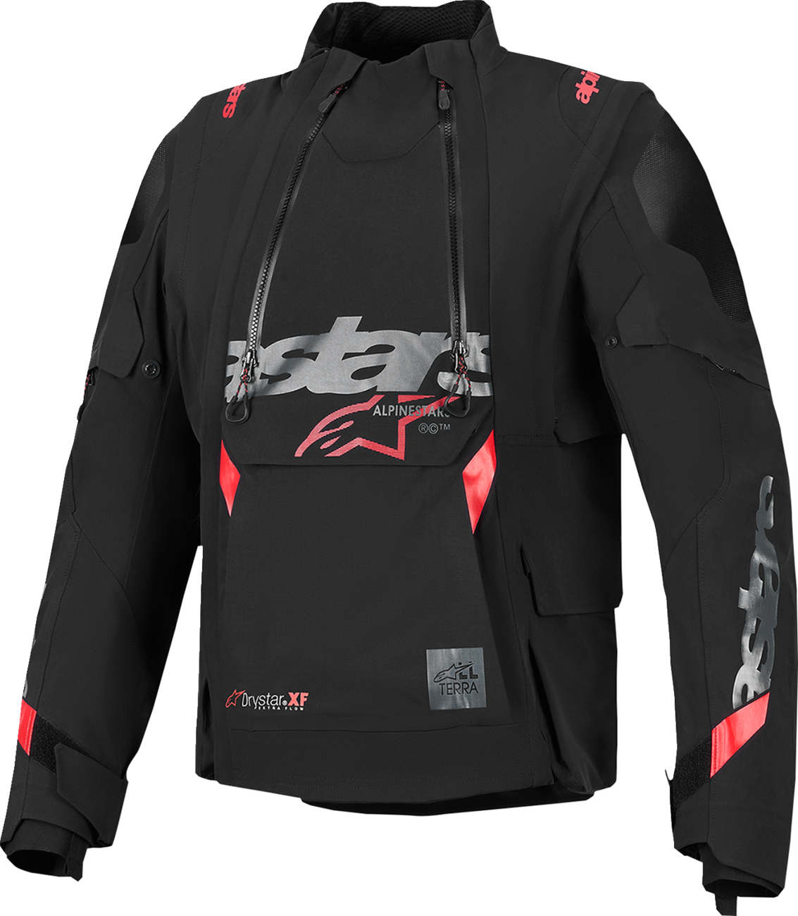 Alpinestars Halo Pro Drystar XF Laminated Jacket - Black/Dark Shadow