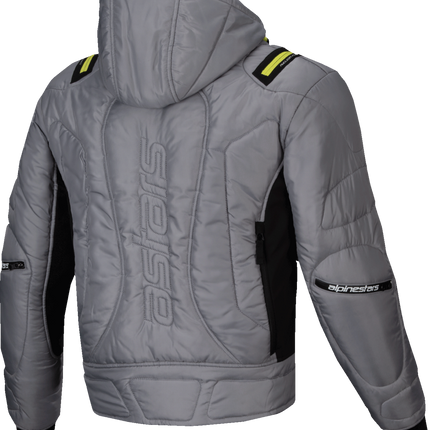 Alpinestars MO.ST.EQ Hobbs Waterproof Jacket - Lunar Gray/Lime Punch