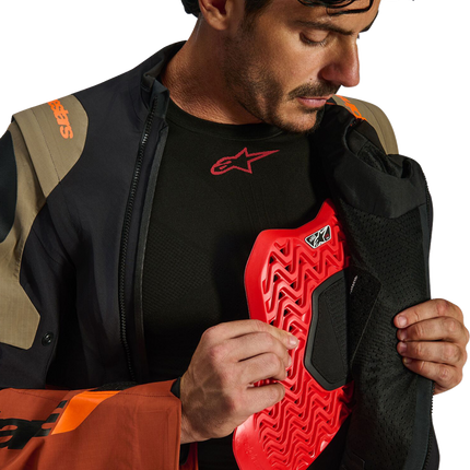 Alpinestars Halo Pro Drystar XF Laminated Jacket - Walnut/Rust/Black