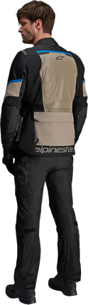 Alpinestars Andes Air Drystar Jacket - Black/Laurel Gray/Bright Blue