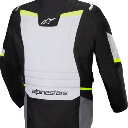 Alpinestars ST-1 Waterproof Jacket - Ice Gray/Black/Yellow Fluo