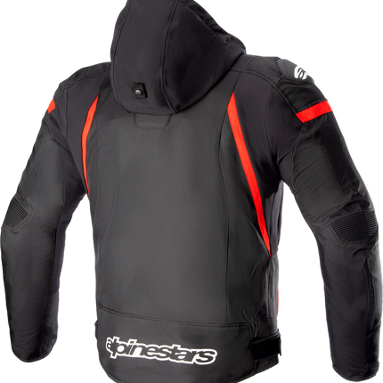 Alpinestars Zaca Waterproof Jacket - Black/Bright Red/White