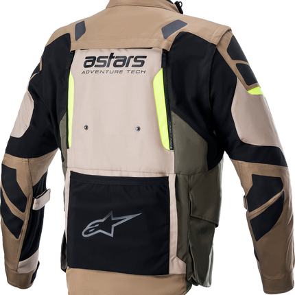 Alpinestars Halo Drystar Jacket - Black/Sand/Yellow