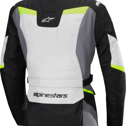 Alpinestars Stella ST-1 Waterproof Jacket - Ice Gray/Black/Yellow Fluo