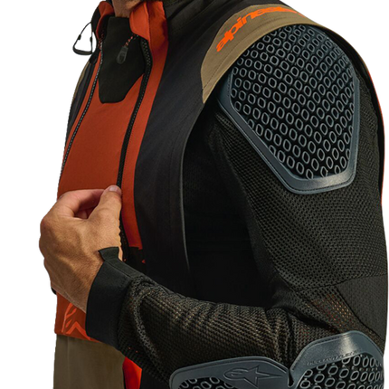 Alpinestars Halo Pro Drystar XF Laminated Jacket - Walnut/Rust/Black