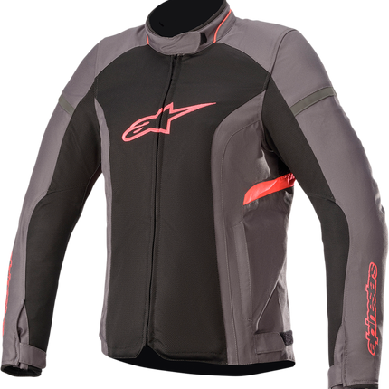 Alpinestars Stella T-Kira v2 Air Jacket - Tar Gray/Black/Diva Pink