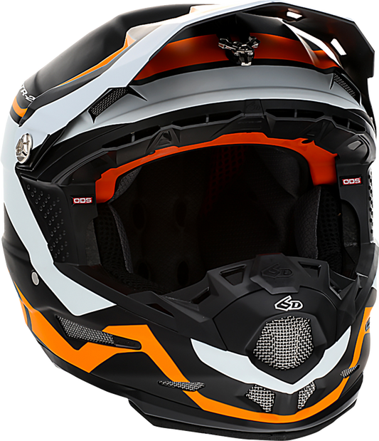 6D ATR-2 Helmet Drive Neon Orange image 0