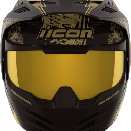 ICON Elsinore™ Kaonohi Black/Gold Helmet image 4