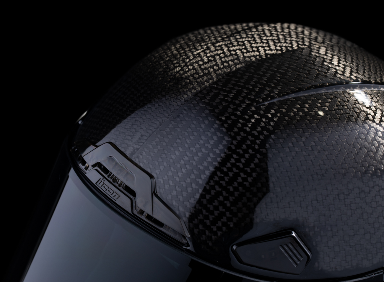 ICON  Airframe Pro Helmet - Carbon 4Tress - Black image 7