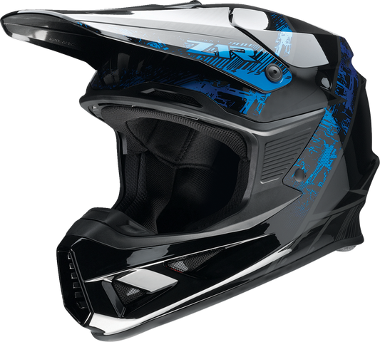 Z1R F.I. Helmet - Fractal - MIPS® - Blue image 0