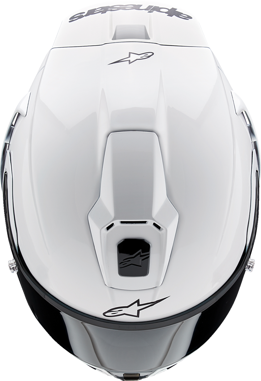 AlpineStars Supertech R10 Helmet - Solid - Gloss White image 6