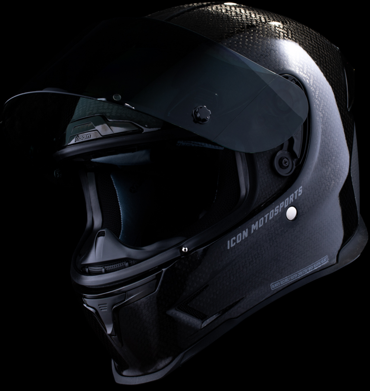 ICON  Airframe Pro Helmet - Carbon 4Tress - Black image 8