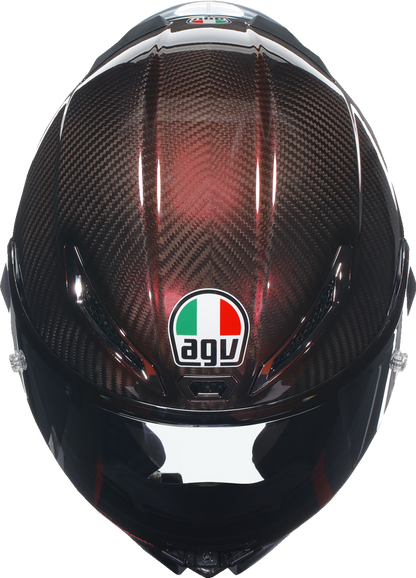AGV Pista GP RR Helmet - Red Carbon image 2
