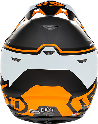 6D ATR-2 Helmet Drive Neon Orange image 1
