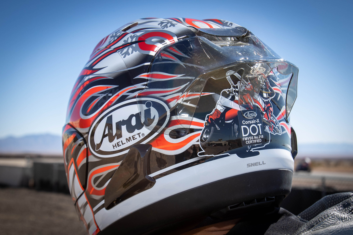 ARAI Corsair-X Helmet - Haga GP image 3