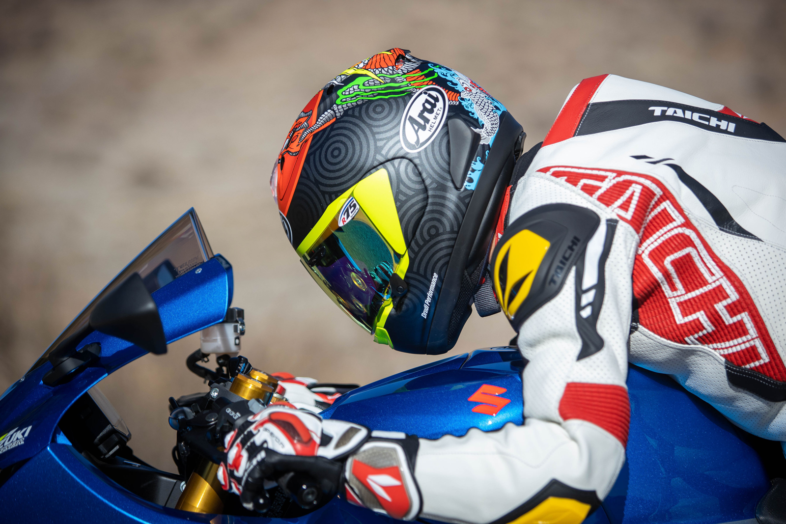 ARAI Corsair-X Helmet - Tatsuki - Frost image 3