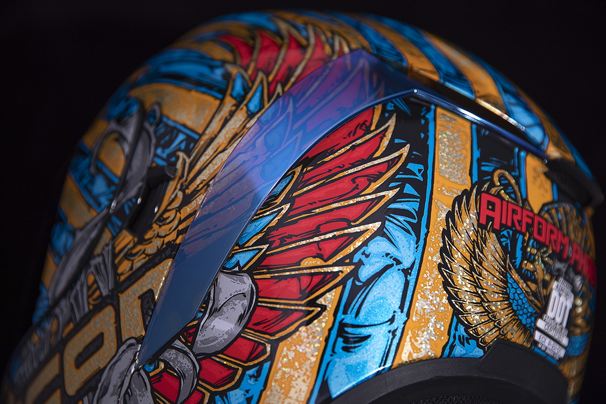 ICON Airform Helmet - Pharaoh - Gold image 8