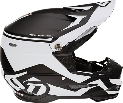 6D ATR-2 Helmet - Drive - White image 2
