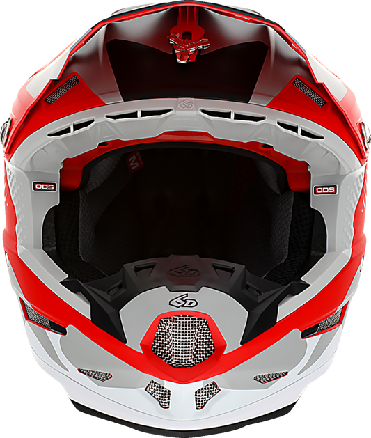 6D ATR-2 Helmet - Fusion - Red image 1