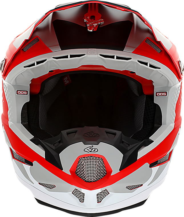 6D ATR-2 Helmet - Fusion - Red image 1